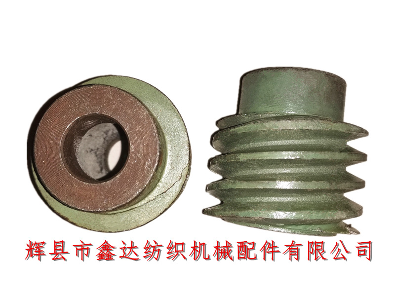 紡織鑄鐵件送經蝸桿B19